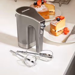 Daewoo 200W Cordless Pro USB Recharcheable Hand Mixer & Whisk3 Speed