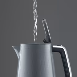 Daewoo Stirling Jug Kettle and Toaster Bundle Set 1.7L Rapid Boil 2 Slice - Grey