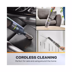 Daewoo Compact Pro Cordless Handheld Vacuum Cleaner Portable Mini Hand Vac 30min