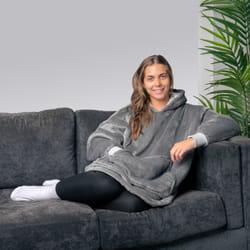 Daewoo Rechargeable Oversized Heated Hoodie Soft Breathable Fabric (H-84X W-80)cm