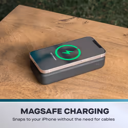 Daewoo 20000mAh Power Bank Portable Charger with Magsafe Qi Wireless & USB to Type-C & Micro USB Charging Cables OTG Fast Charge