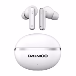Daewoo Wireless Air Bud Pro Noise Cancelling Bluetooth Earbuds in Ear Earphones Colour: White