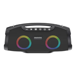 Daewoo Boom Beat Pro Portable Bluetooth Speakers Indoor Outdoor 40W w LED Lights