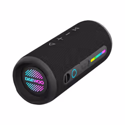 Daewoo Boom Beat Portable Bluetooth Speaker 30W Stereo Wireless Indoor Outdoor with RGB Lights