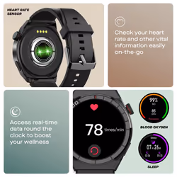 Daewoo CNX+ AMOLED Display Smart Watch Activity Fitness Tracker Bluetooth to Android iOS