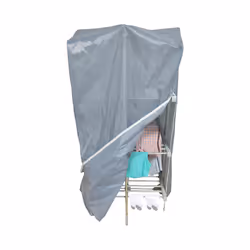 Daewoo Heated Clothes Airer & Zipped Cover Set for 3 Tier Fast Dry Energy Saving Clothing Drier