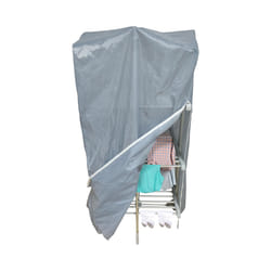 Daewoo Heated Clothes Airer & Zipped Cover Set for 3 Tier Fast Dry Energy Saving Clothing Drier
