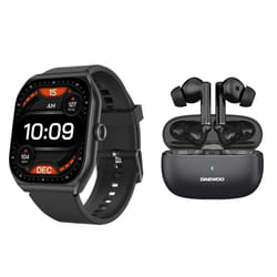 Daewoo Complete Activity Set Active+ Smart Watch 120 Sports Modes & Bluetooth True Wireless Earphones 15hrs Playback
