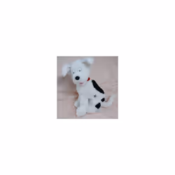 Kohl's Cat in the Hat's Dog; Dr Seuss Plush Nevin, White Black Spot 12