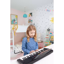 RockJam 49-Key Keyboard Piano with Sheet Music Stand, Piano Note Stickers & Lessons - Additional view 8