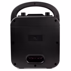 8-Watt Rechargeable Bluetooth Karaoke Machine with Two Microphones, Voice Changing Effects & LED Lights - Black - Additional view 4