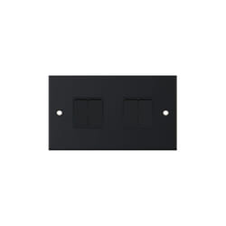 Selectric DSL11-04 Light Switch 4 Gang 2 Way SP 10A (Matt Black)