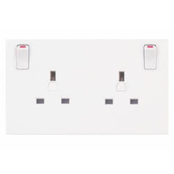 Selectric LGBULKCON 1 Gang to 2 Gang Conversion Socket