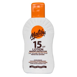 Malibu Sun Protection Lotion Water Resist 200ml SPF15