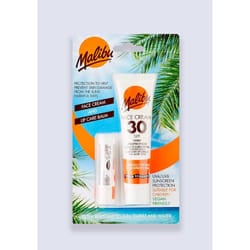 Malibu Face Cream + Lipbalm Blister Pack SPF30
