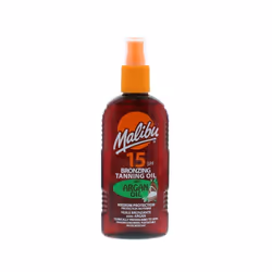 Malibu Bronzing Tanning Oil with Argan Oil Spray SPF15 200ml
