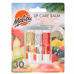 Malibu Lip Care Balm UVA/UVB Sunscreen Protection