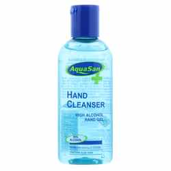 ALCOHOL HAND SANITISER GEL ALOE VERA CONTENT 100ML 65%