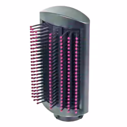 Dyson Airwrap Soft Smoothing Brush Hair Styler Nickel / Fuchsia Pink 970417-01