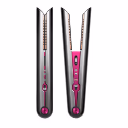 Dyson Corrale, Straightening iron, Warm, Buttons, 165 °C, 210 °C, Black, Fuchsia, Nickel