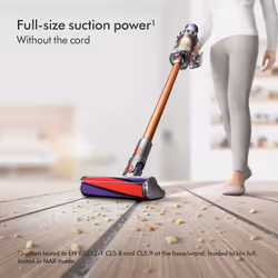 Dyson V10 Absolute 2-in-1 stick vacuum Battery Dry HEPA Bagless 21.6 W Gold, Nickel