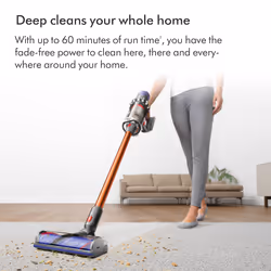 Dyson V10 Absolute 2-in-1 stick vacuum Battery Dry Bagless 0.77 L Copper, Nickel