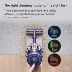 Dyson V11 Advanced 2-in-1 stick vacuum Battery Dry Bagless Nickel, Purple - Additional view 5
