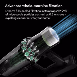 Dyson V11 Advanced 2-in-1 stick vacuum Battery Dry Bagless Nickel, Purple - Additional view 6