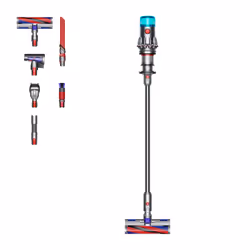 Dyson V12 Origin, 2-in-1 stick vacuum, Bagless, Nickel, Dry, HEPA, Cyclonic