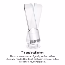 Dyson Hot+Cool HF1 57 dB 2250 W Silver, White - Additional view 4