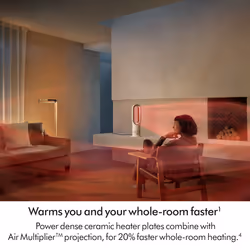 Dyson Hot+Cool HF1 57 dB 2250 W Silver, White - Additional view 7