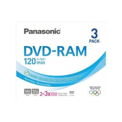 Panasonic LM-AF 120 LE3 DVD-RAM 4.7 GB 3 pc(s)