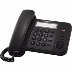 Panasonic KX-TS520, DECT telephone, Black