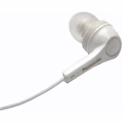 Panasonic RP-HJE130E-W, Wired, 6 - 23000 Hz, Headphones, White