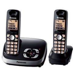 Panasonic KX-TG6522 DECT telephone Caller ID Black