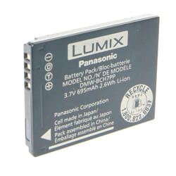 Genuine Original Panasonic DMW-BCH7E DMW-BCH7PP Battery for Lumix DMC-FT10 TS10 DMC-FP3 FP1 FP-2