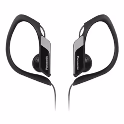 Panasonic RP-HS34E, Wired, 10 - 25000 Hz, Sports, 9.5 g, Headphones, Black