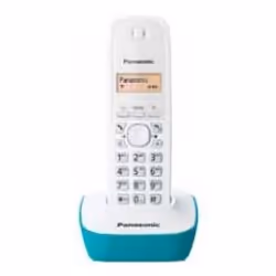 Panasonic KX-TG1611, DECT telephone, 50 entries, Caller ID, Turquoise, White