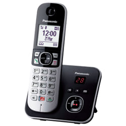 Panasonic KX-TG6861 DECT telephone Caller ID Black, Grey
