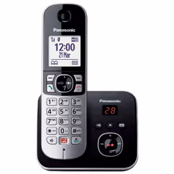 Panasonic KX-TG6861 DECT telephone Caller ID Black, Grey