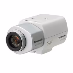 Panasonic WV-CP604E, CCTV security camera, Indoor, Wired, Ceiling/wall, White, Box