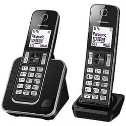 Panasonic KT-TGD312 DECT telephone Caller ID Black