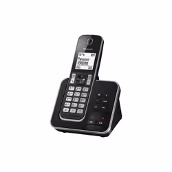 Panasonic Cordless Phone with Answering Machine DECT and Hands Free KX-TGD320EB