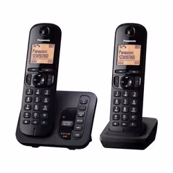 Digital Cordless Answering SystemDigital Cordless Answering System with 2 HandsetsExclusively from ArgosCompact DesignThe pho ...