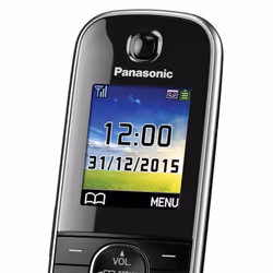 Panasonic Handset Cordless Home Phone Nuisance Call Blocker and LCD Colour Display