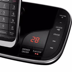 Panasonic Handset Cordless Home Phone Nuisance Call Blocker and LCD Colour Display