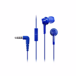 Panasonic RPTCM105EA, Wired, 10 - 24000 Hz, Calls/Music, 13 g, Headset, Blue