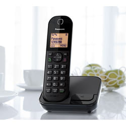 Panasonic KX-TGC410EB telephone DECT telephone Caller ID Black