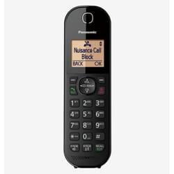 Panasonic KX-TGC412EB telephone DECT telephone Caller ID Black