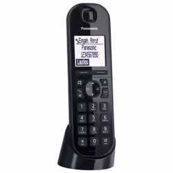 Panasonic KX-TGQ200, IP Phone, Black, Wireless handset, 4 lines, 100 entries, 1.88 - 1.9 GHz